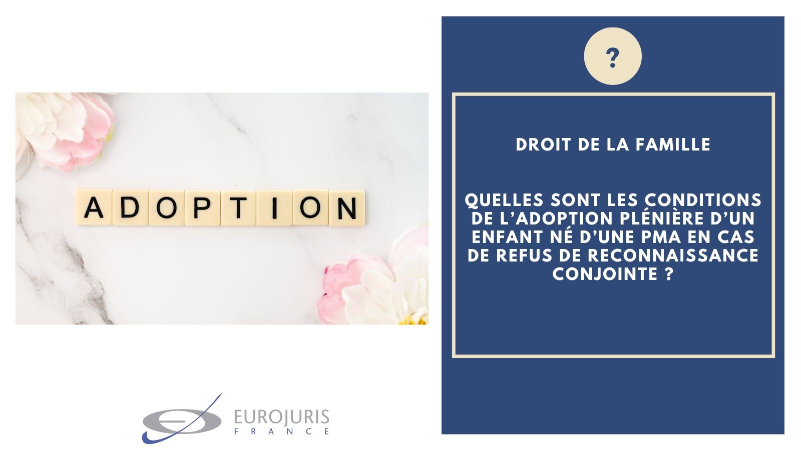 Adoption plénière suite à PMA