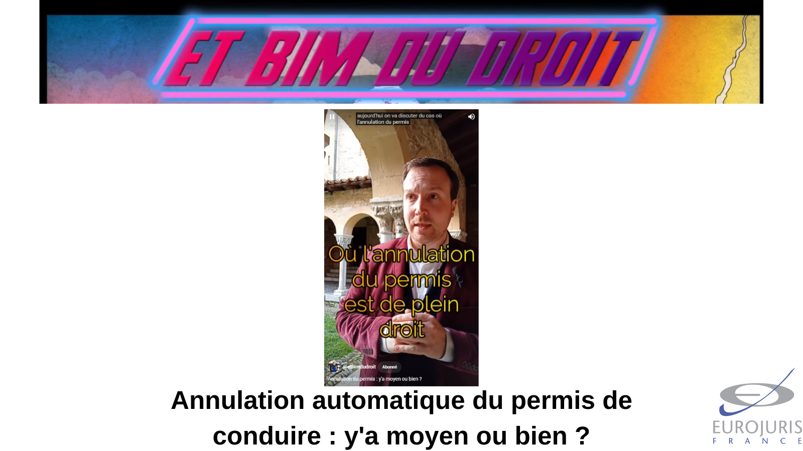 L'annulation automatique du permis de conduire : cette peine est-elle réellement automatique ?