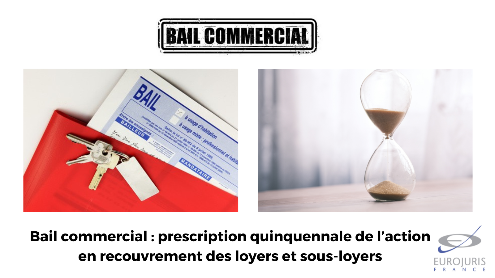 Bail commercial : prescription quinquennale de l’action en recouvrement des loyers et sous-loyers