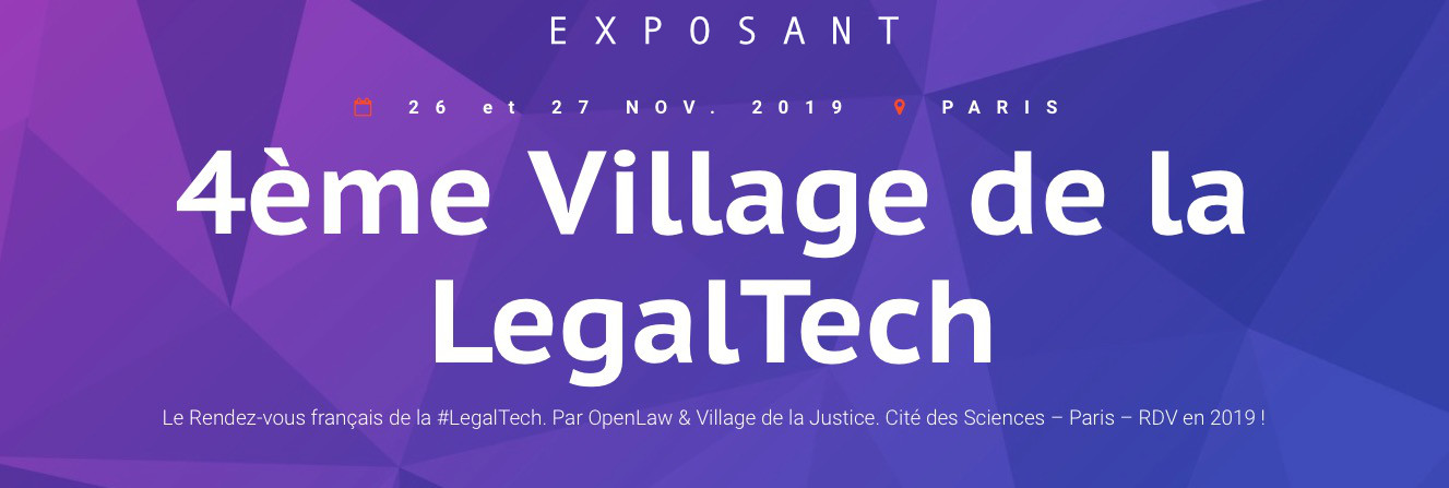 EUROJURIS FRANCE présente son expertise sur les nouvelles technologies au Village de la legaltech