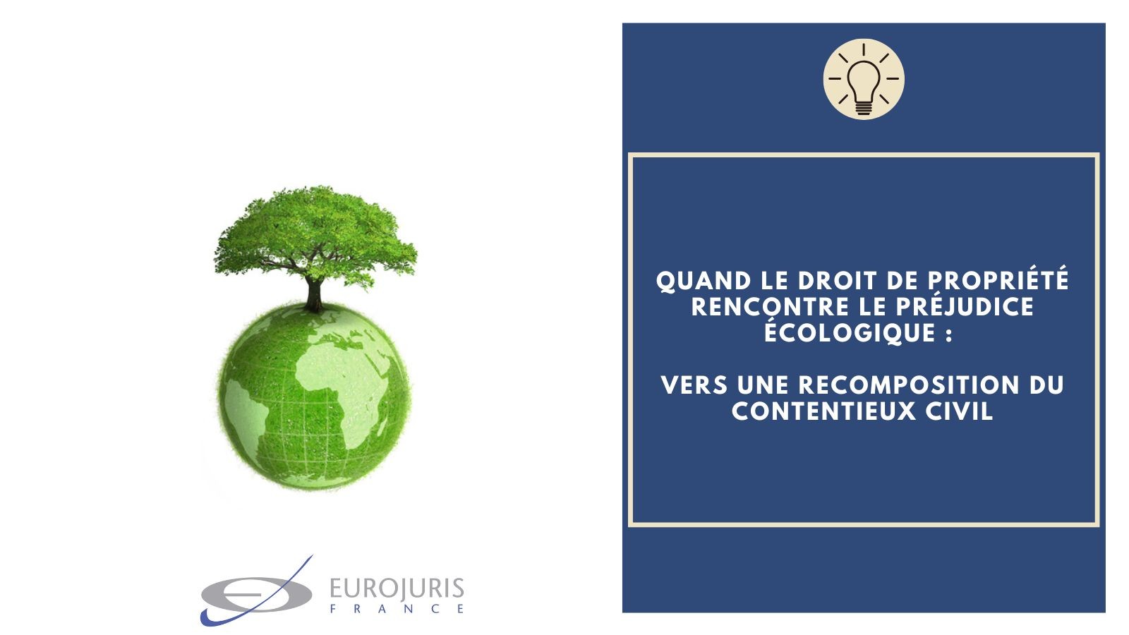 droit de propriété et préjudice écologique