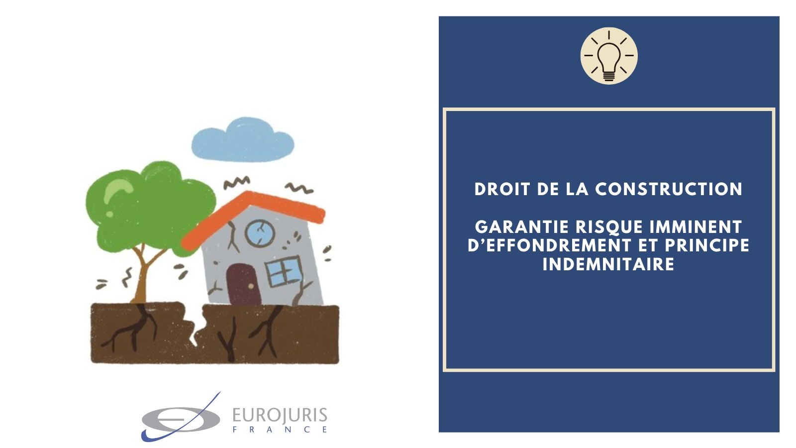 Garantie effondrement et indemnisation