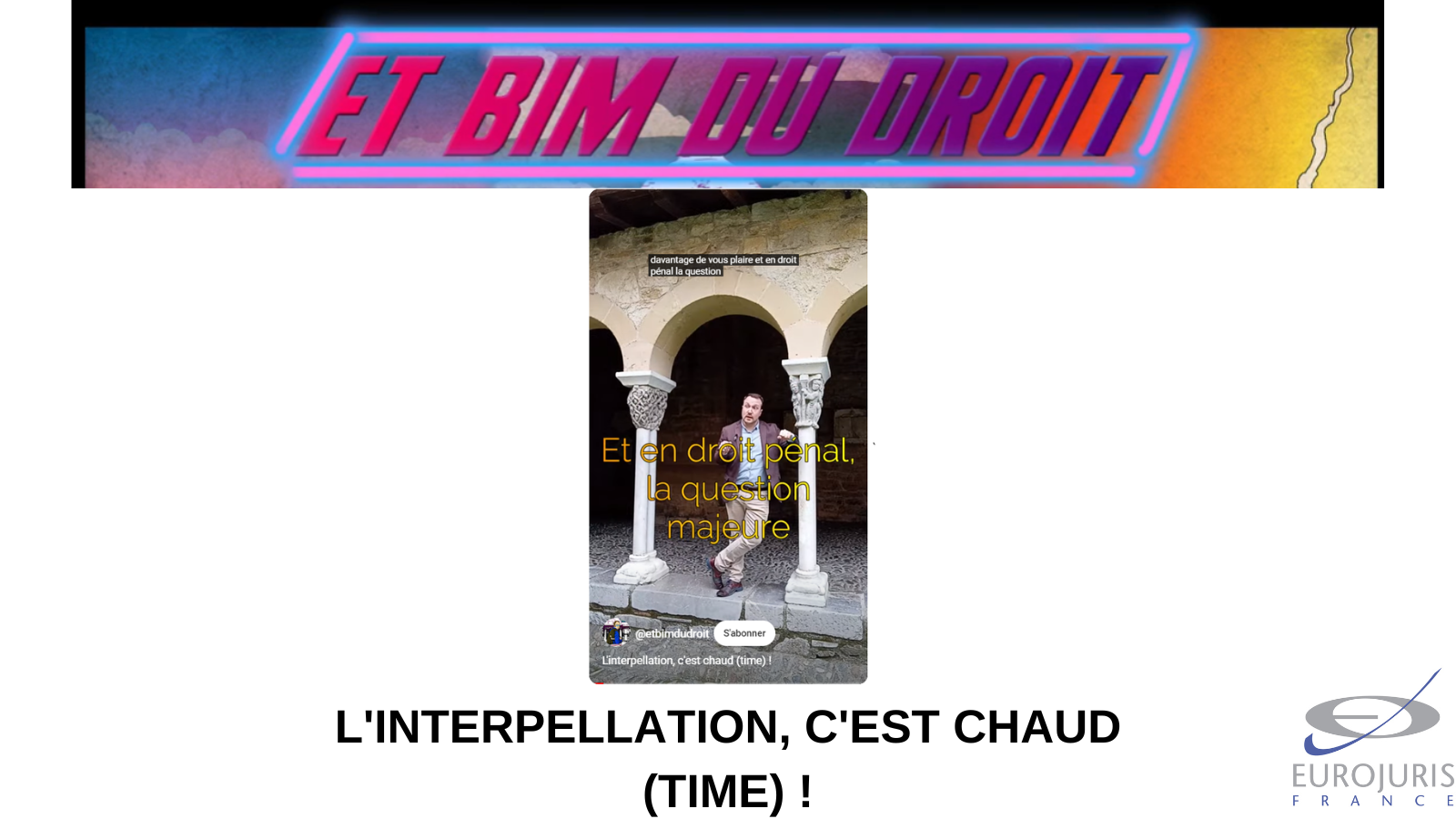 L'interpellation