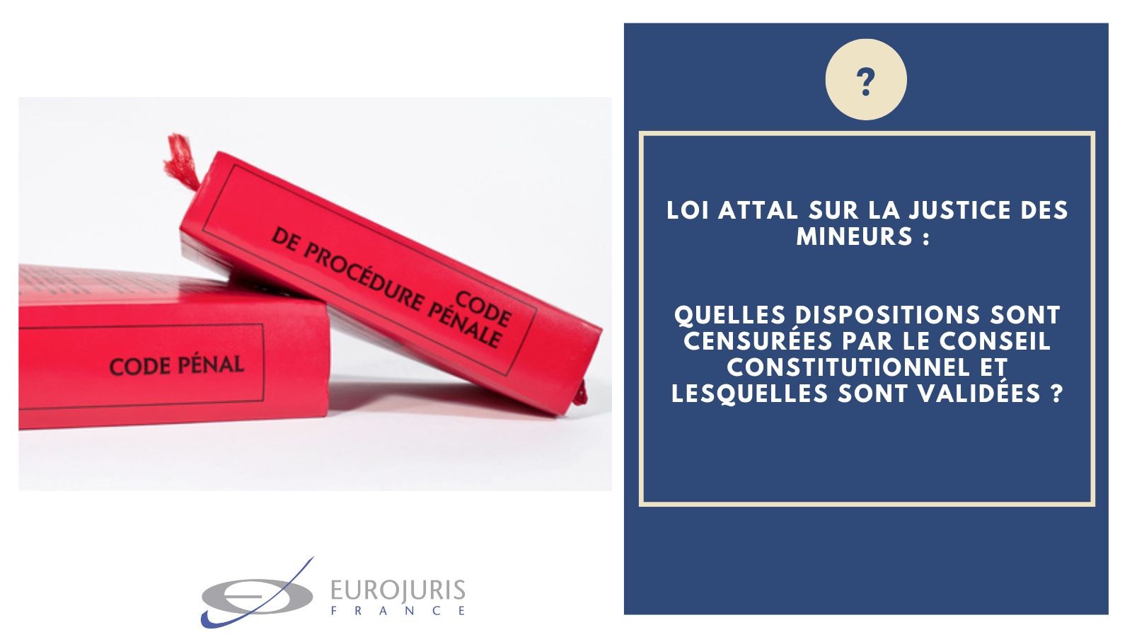 Loi Attal justice des mineurs