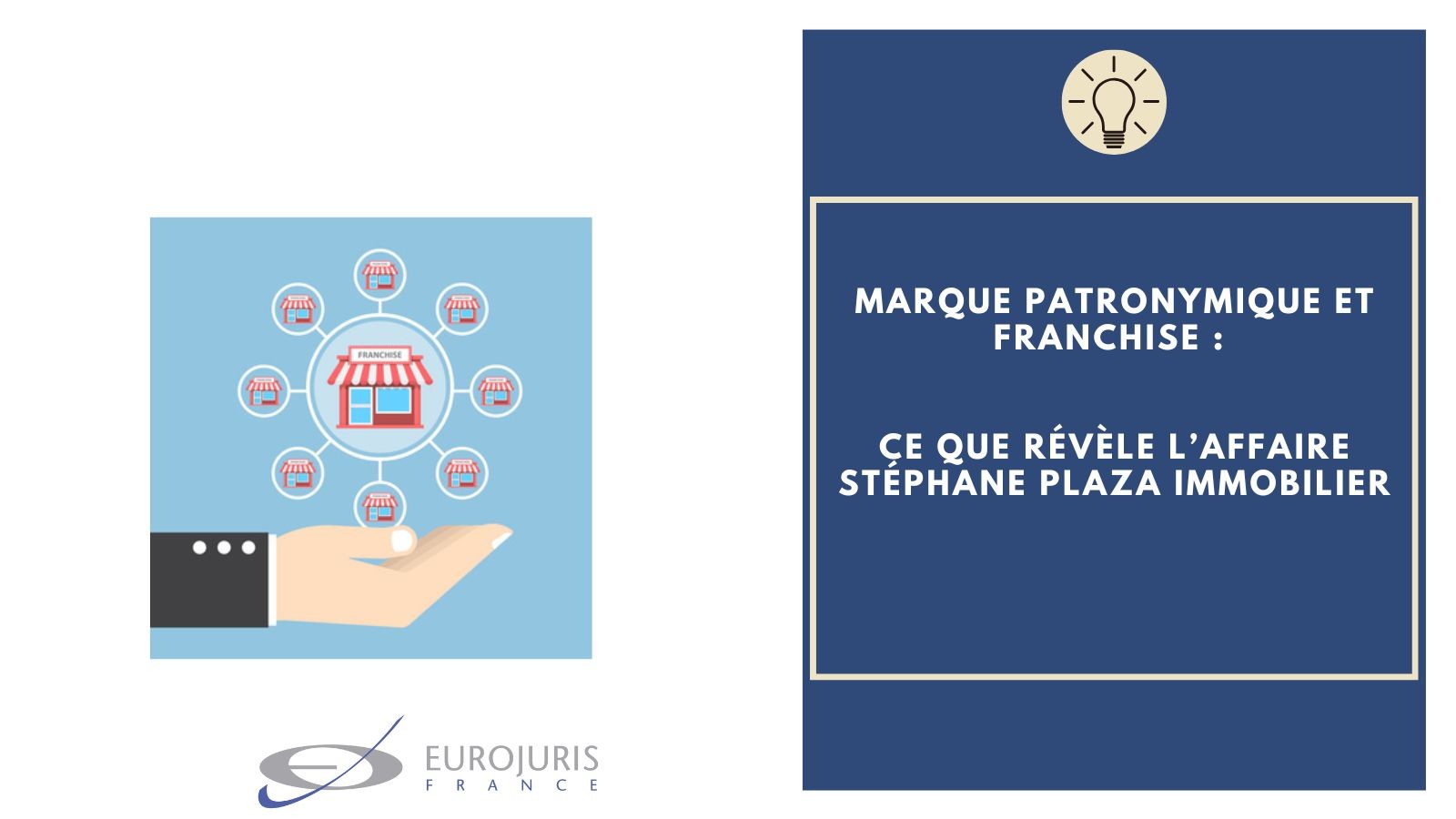 Marque patronymique et franchise