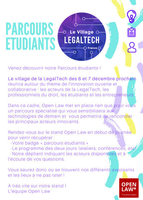 Open Law : état des lieux des travaux en cours