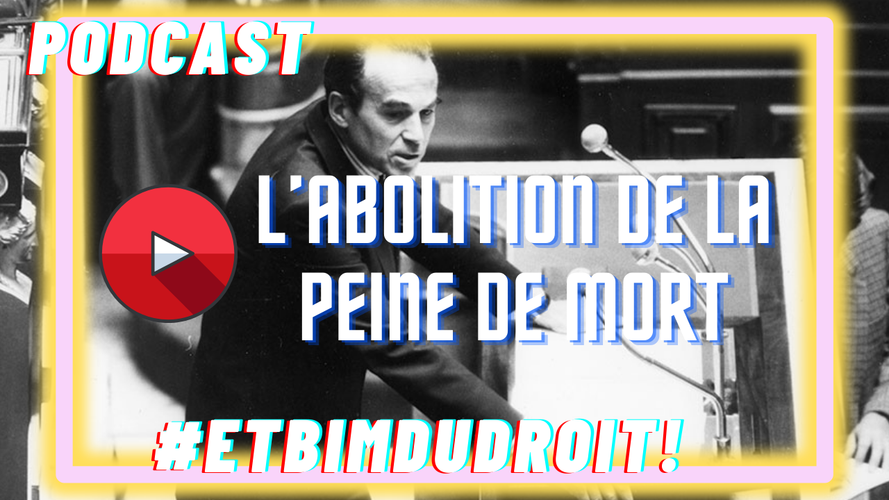 L'abolition de la peine de mort - Hommage à Robert BADINTER