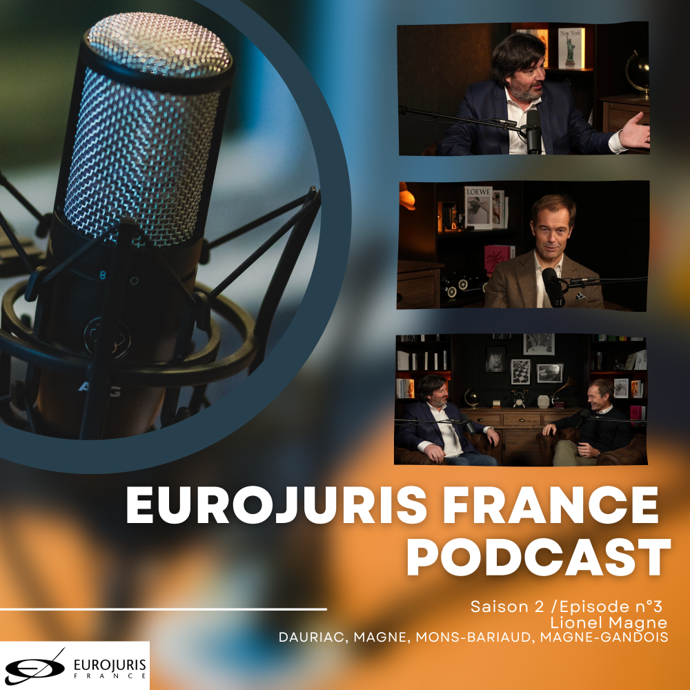Podcast Eurojuris avec Lionel Magne