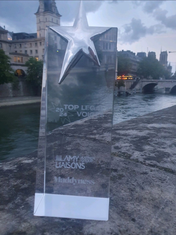 Trophée Benjamin English Top Legal Voices