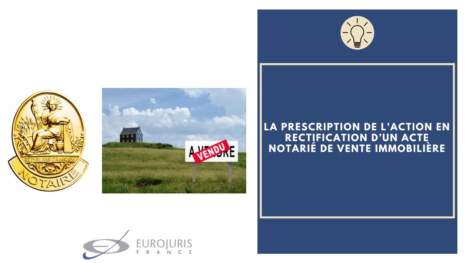 rectification acte notarié vente immobilière