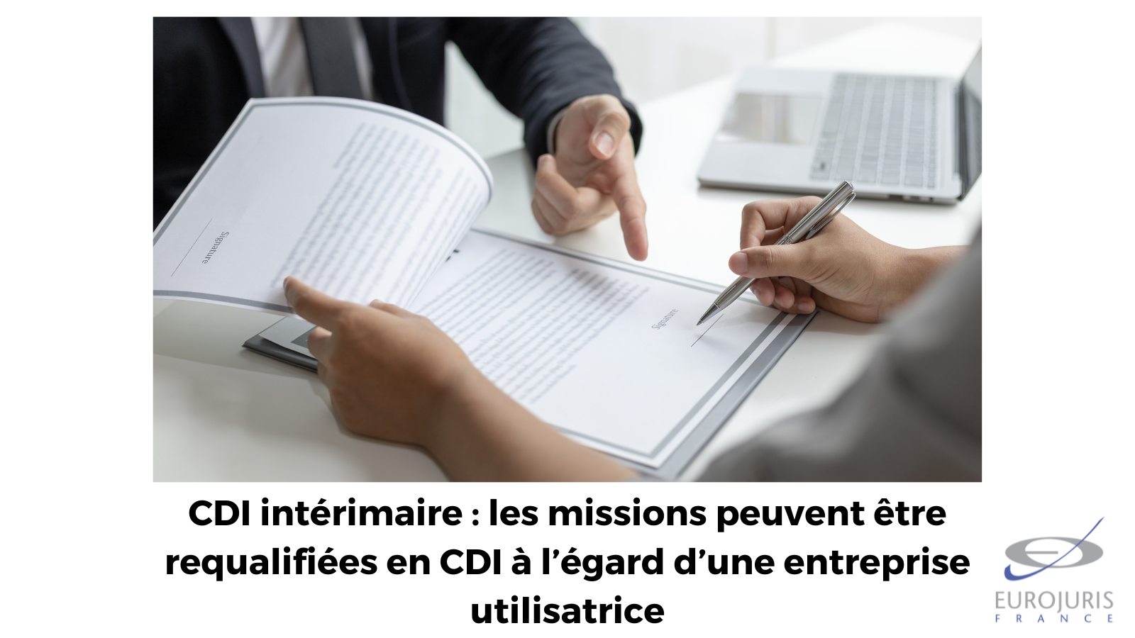 Requalification CDI intérimaire