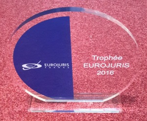 Remise des trophées EUROJURIS lors du Congrès à Málaga